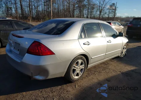 2007 Honda Accord 2.4 Se from USA, damaged, VIN JHMCM56317C020085